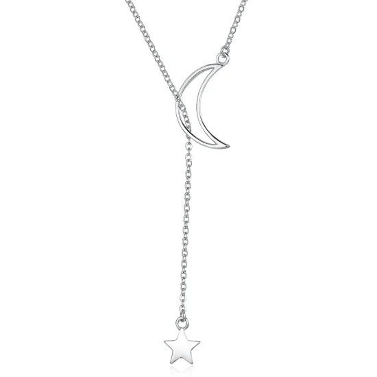 (immagine per) Collana tipo Pandora Fata della stella e della luna - SCN108