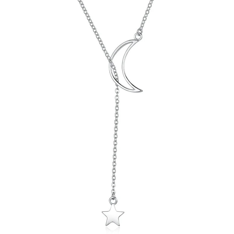 (immagine per) Collana tipo Pandora Fata della stella e della luna - SCN108