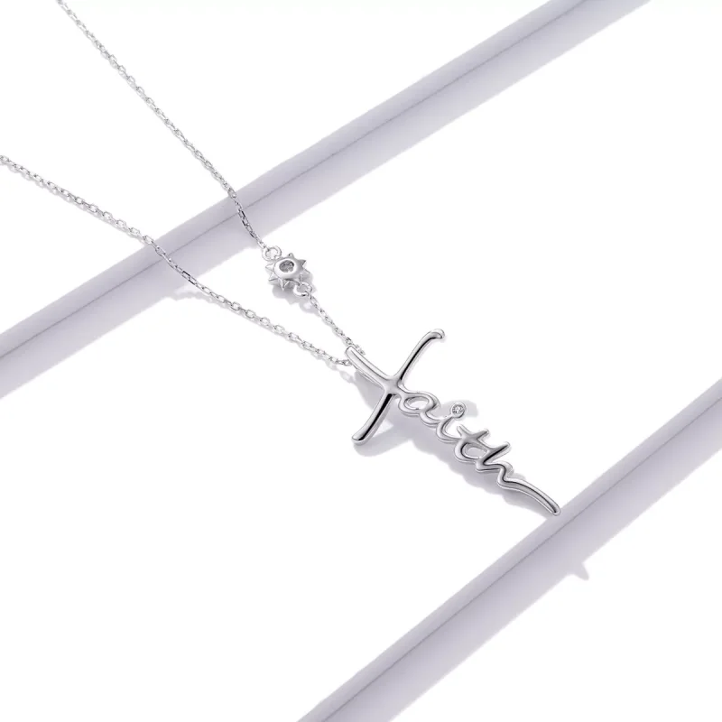 (immagine per) Collana tipo Pandora Fede della Croce - BSN231 - Visualizza 3