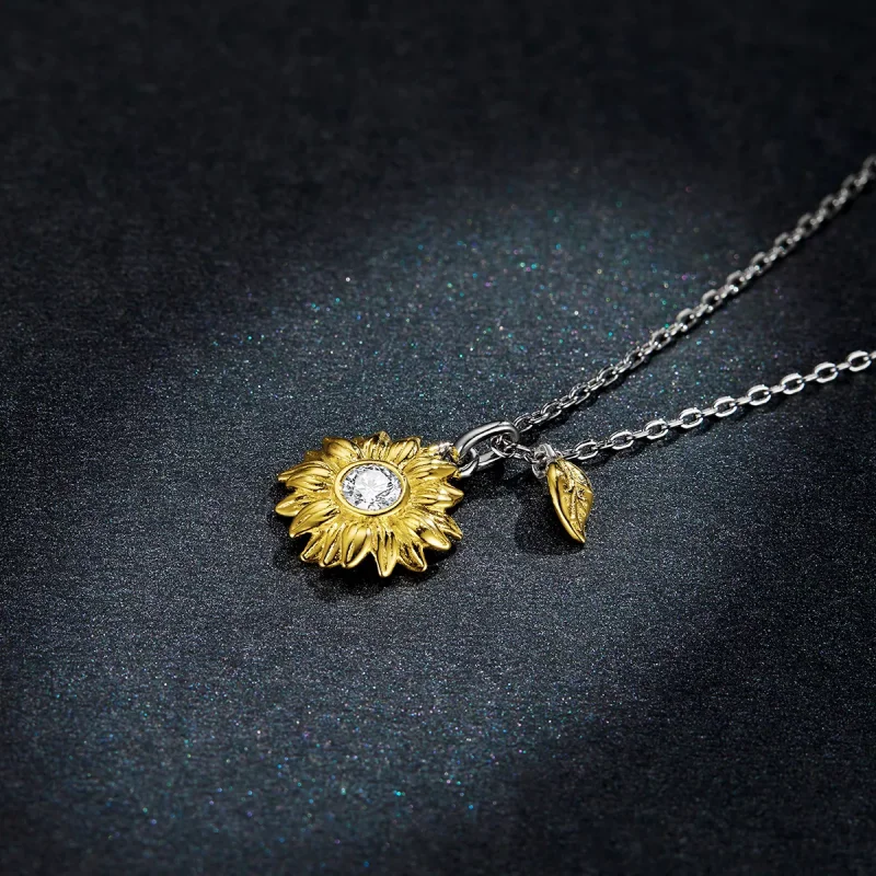 (immagine per) Collana tipo Pandora Fiore del sole - BSN212 - Visualizza 5