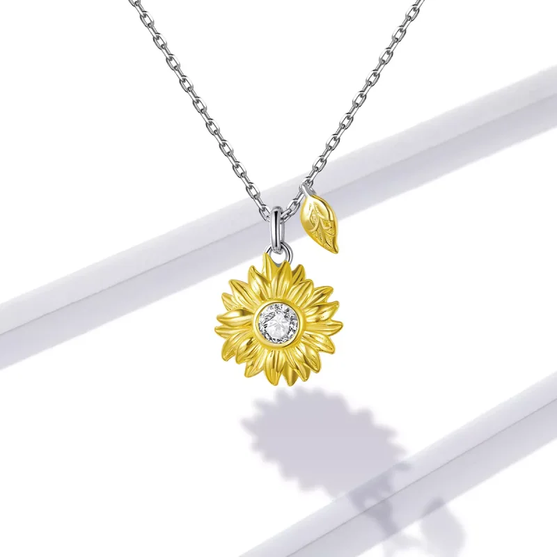 (immagine per) Collana tipo Pandora Fiore del sole - BSN212 - Visualizza 6
