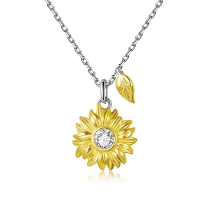 (immagine per) Collana tipo Pandora Fiore del sole - BSN212