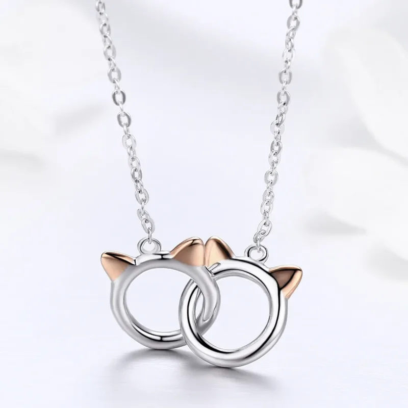 (immagine per) Collana tipo Pandora Gatto domestico - SCN252 - Visualizza 4