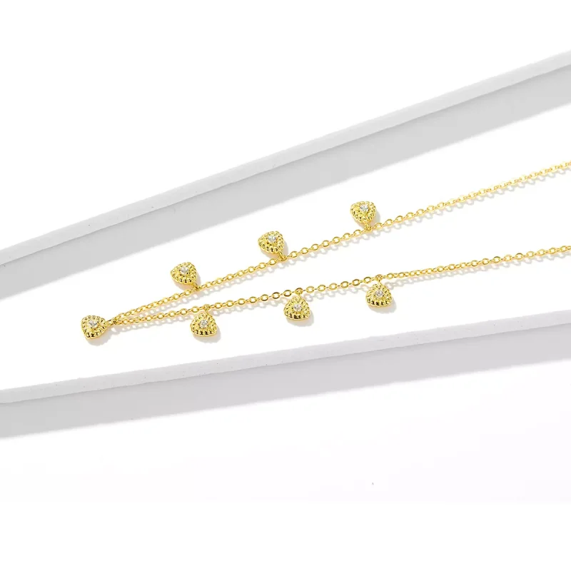 (immagine per) Collana tipo Pandora Geometria intrecciata - BSN136 - Visualizza 2