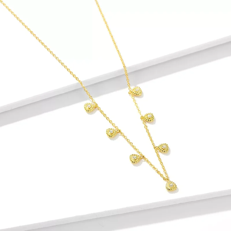 (immagine per) Collana tipo Pandora Geometria intrecciata - BSN136 - Visualizza 3