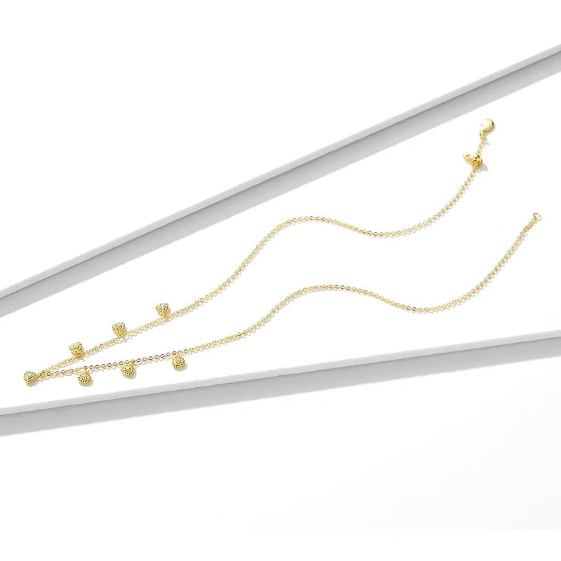 (immagine per) Collana tipo Pandora Geometria intrecciata - BSN136 - Visualizza 4
