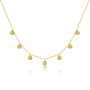 (immagine per) Collana tipo Pandora Geometria intrecciata - BSN136