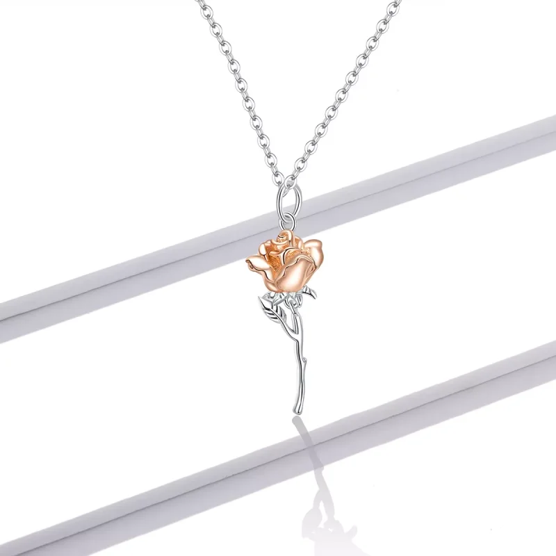 (immagine per) Collana tipo Pandora Graziosa Rosa - BSN190 - Visualizza 6