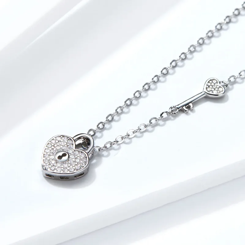 (immagine per) Collana tipo Pandora Heartlock - SCN315 - Visualizza 3