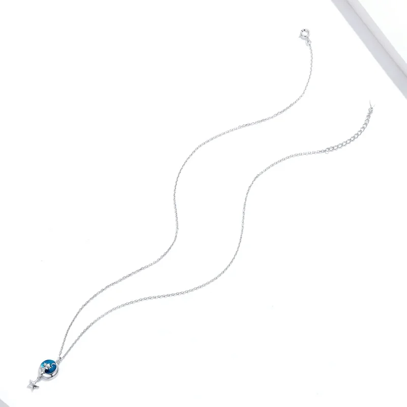 (immagine per) Collana tipo Pandora Luna & Gatto - SCN422 - Visualizza 4