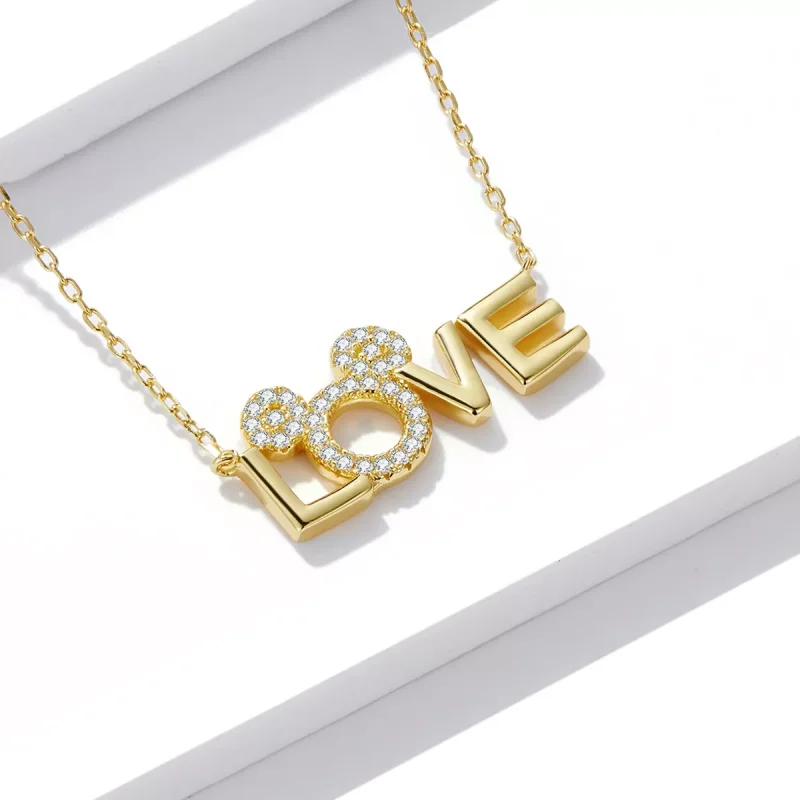 (immagine per) Collana tipo Pandora Marchio d'amore - BSN238 - Visualizza 2