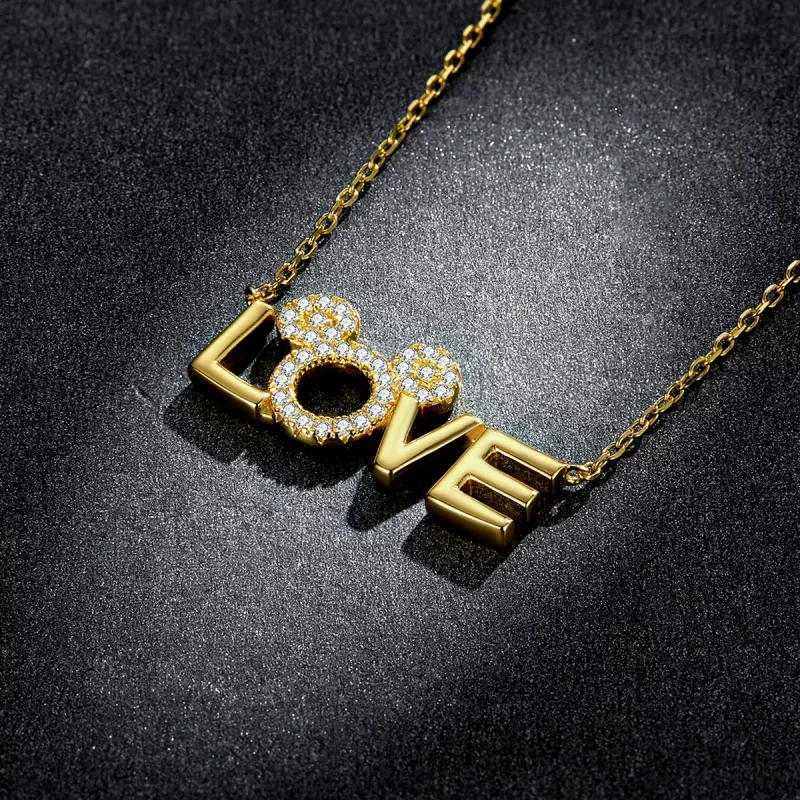 (immagine per) Collana tipo Pandora Marchio d'amore - BSN238 - Visualizza 5