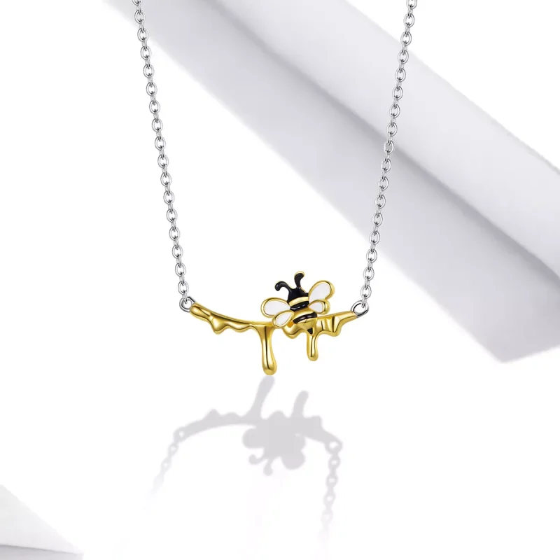 (immagine per) Collana tipo Pandora Miele e Ape - SCN460 - Visualizza 2