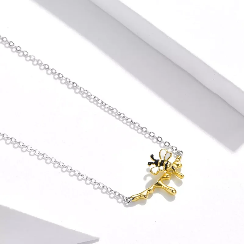 (immagine per) Collana tipo Pandora Miele e Ape - SCN460 - Visualizza 4