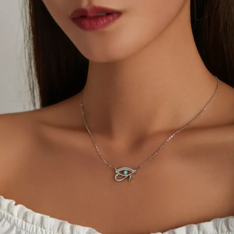 (immagine per) Collana tipo Pandora Occhio di Horus - BSN241 - Visualizza 7