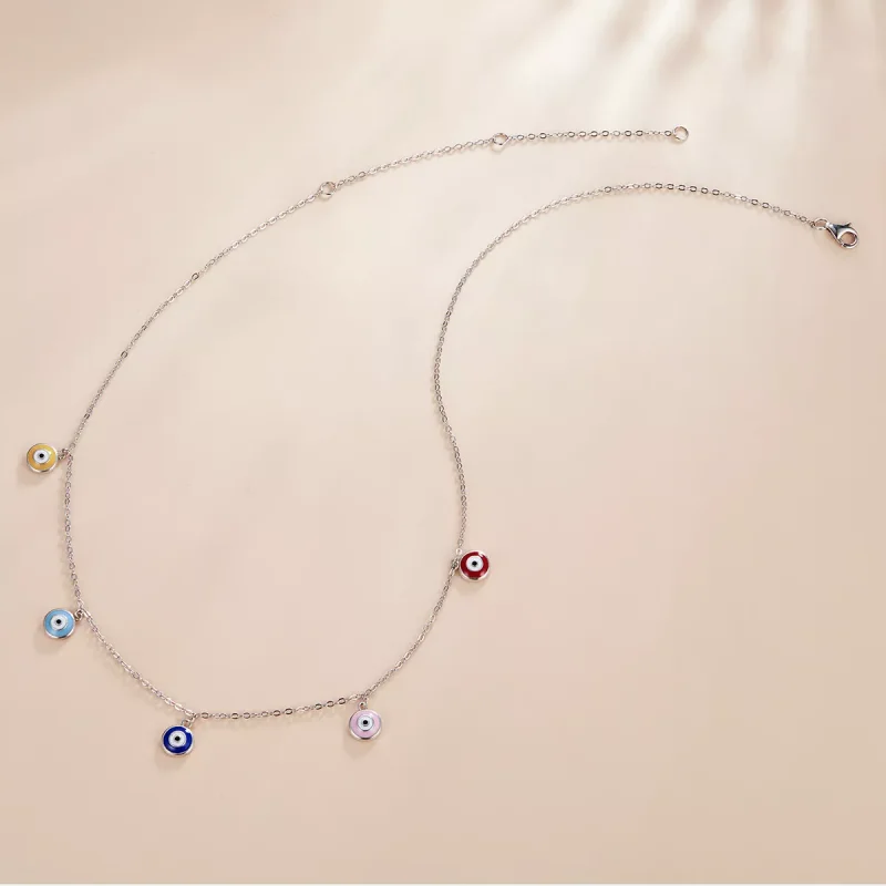 (immagine per) Collana tipo Pandora Occhio Guardiano - SCN463 - Visualizza 2