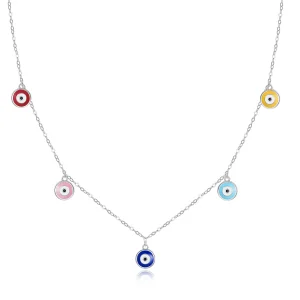 (immagine per) Collana tipo Pandora Occhio Guardiano - SCN463
