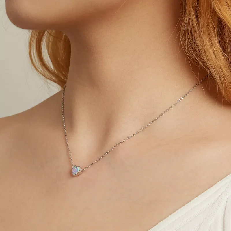 (immagine per) Collana tipo Pandora Opale Amore - SCN471 - Visualizza 5