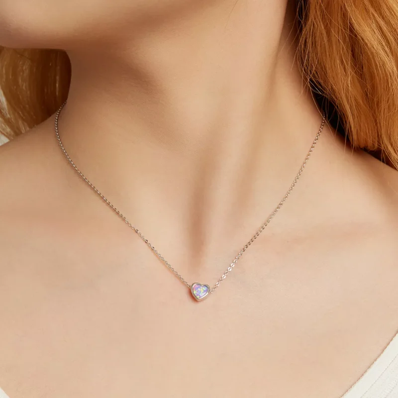 (immagine per) Collana tipo Pandora Opale Amore - SCN471 - Visualizza 7