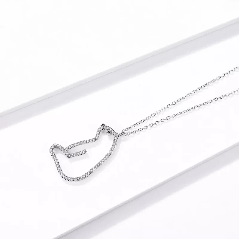 (immagine per) Collana tipo Pandora Orso polare - BSN195 - Visualizza 2