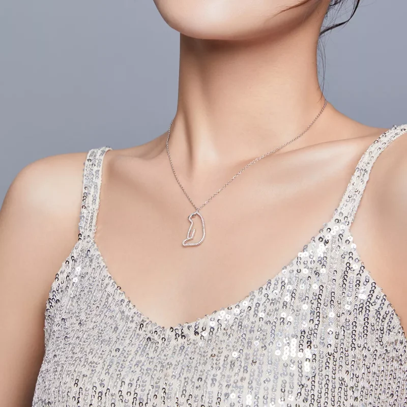 (immagine per) Collana tipo Pandora Orso polare - BSN195 - Visualizza 7