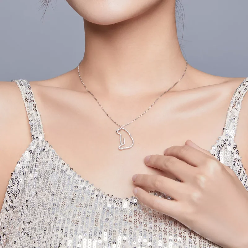 (immagine per) Collana tipo Pandora Orso polare - BSN195 - Visualizza 8