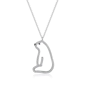 (immagine per) Collana tipo Pandora Orso polare - BSN195