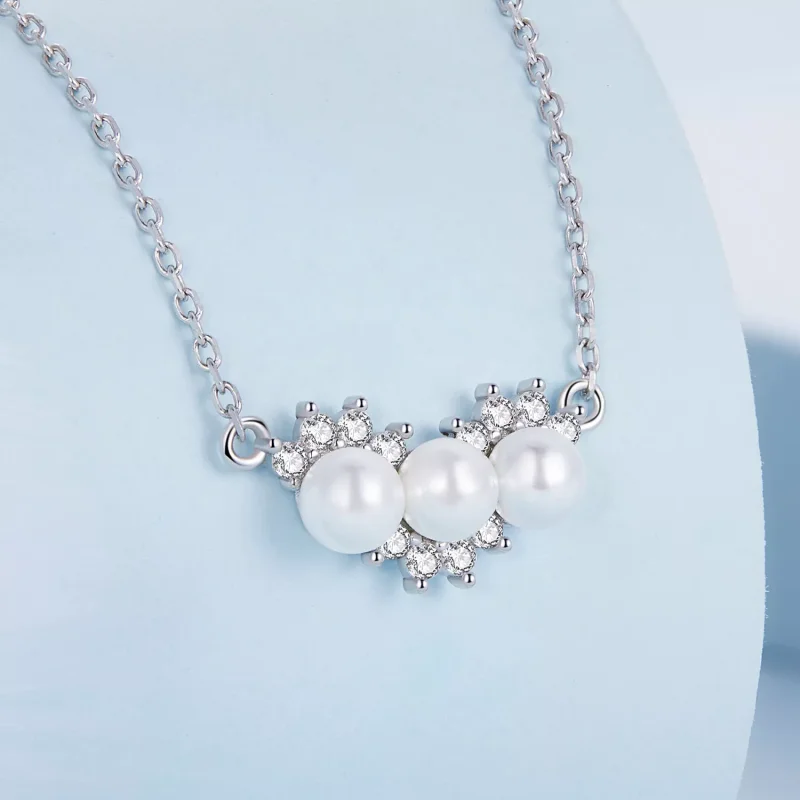 (immagine per) Collana tipo Pandora Perline di conchiglia - BSN269 - Visualizza 2