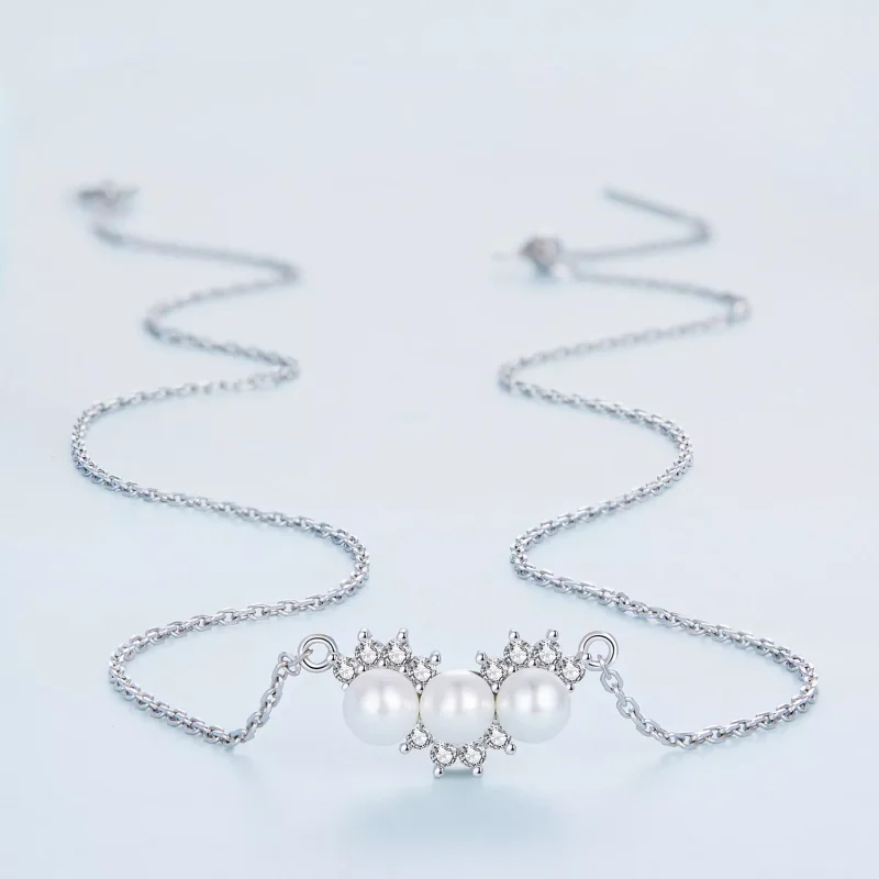 (immagine per) Collana tipo Pandora Perline di conchiglia - BSN269 - Visualizza 3
