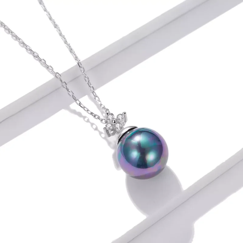 (immagine per) Collana tipo Pandora Perline lucide - BSN226 - Visualizza 3