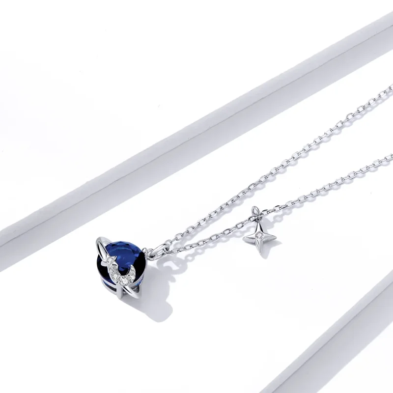(immagine per) Collana tipo Pandora Pianeta - BSN166 - Visualizza 2