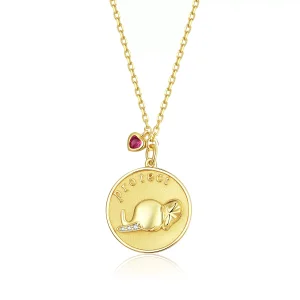 (immagine per) Collana tipo Pandora Rilievo dell'elefante - BSN173