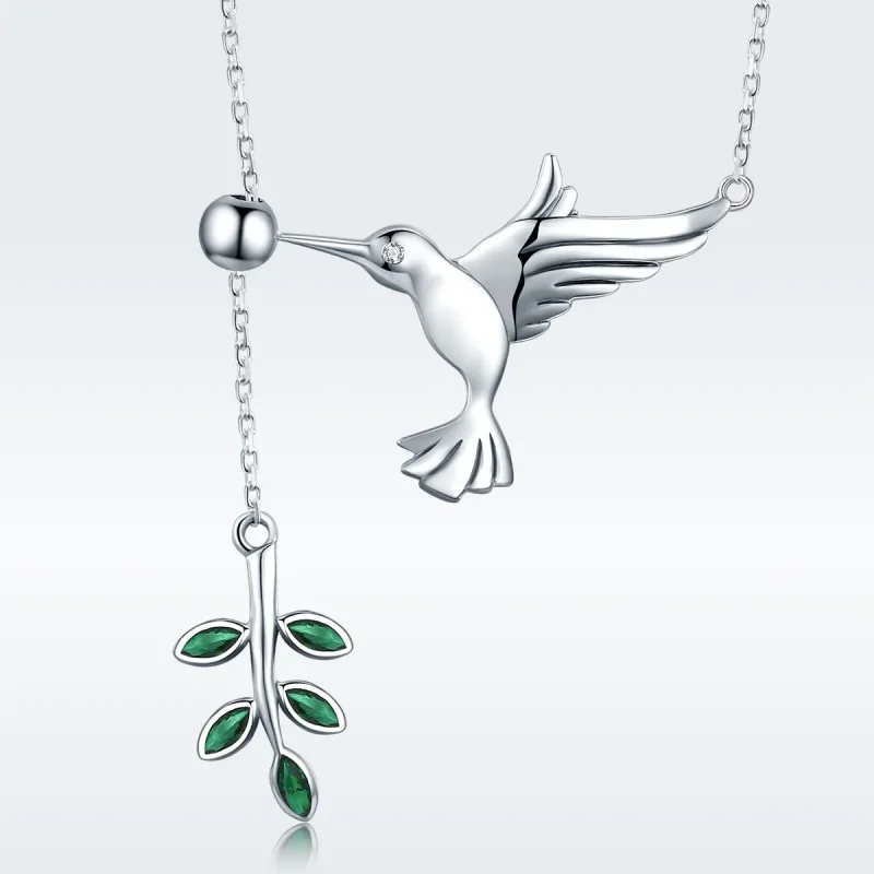 (immagine per) Collana tipo Pandora Saluti dai colibrì - SCN217 - Visualizza 3