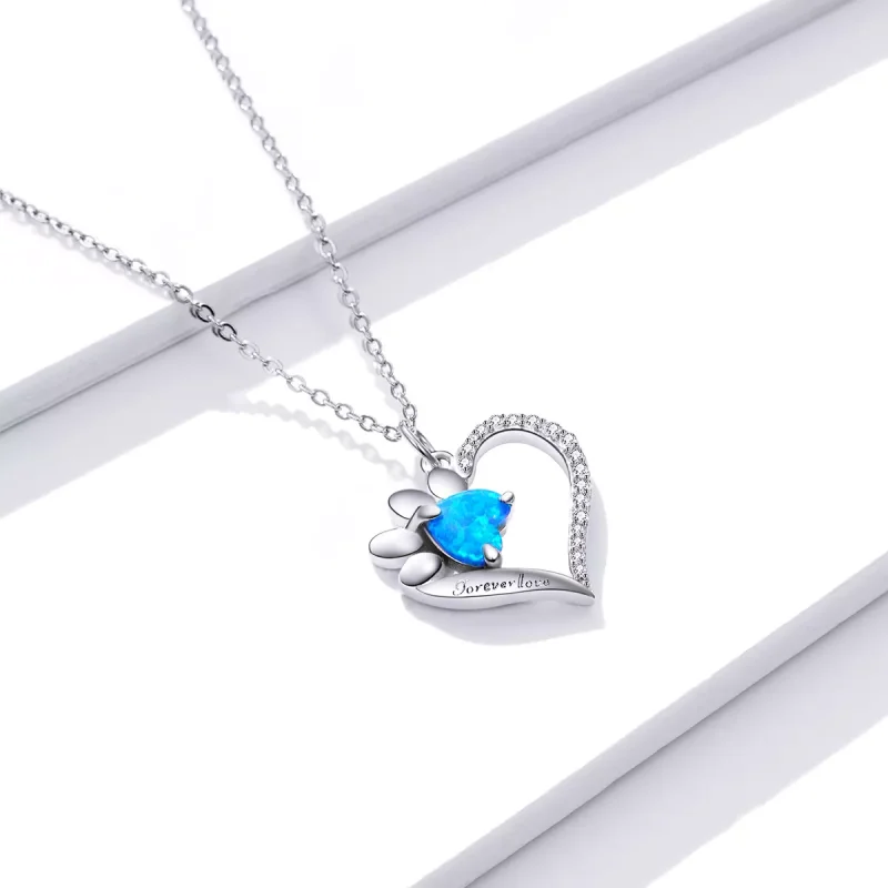 (immagine per) Collana tipo Pandora Segni di cuore - BSN225 - Visualizza 3