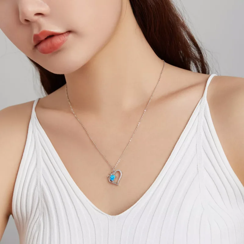 (immagine per) Collana tipo Pandora Segni di cuore - BSN225 - Visualizza 8