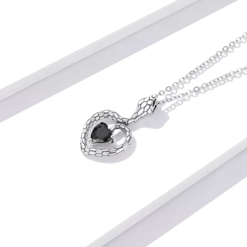 (immagine per) Collana tipo Pandora Serpente creativo - BSN233 - Visualizza 3