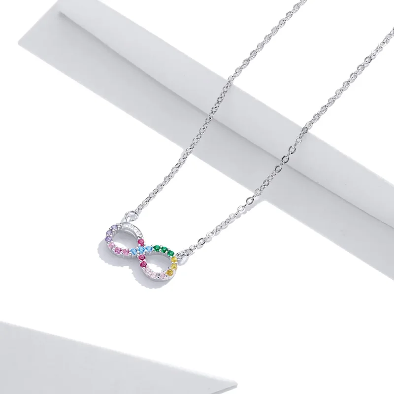 (immagine per) Collana tipo Pandora Simbolo dell'infinito - SCN402 - Visualizza 2