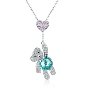 Collana tipo Pandora Simpatico orso - SCN271 (immagine per) Collana tipo Pandora Simpatico orso - SCN271