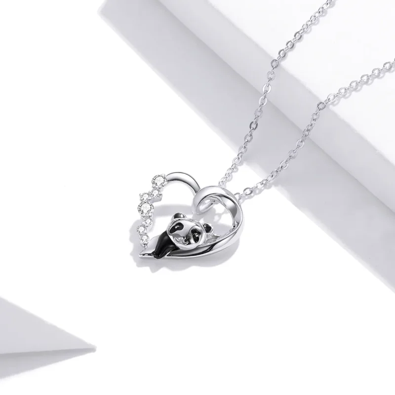 (immagine per) Collana tipo Pandora Simpatico panda - SCN453 - Visualizza 2