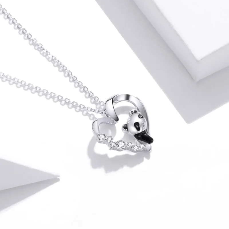 (immagine per) Collana tipo Pandora Simpatico panda - SCN453 - Visualizza 3