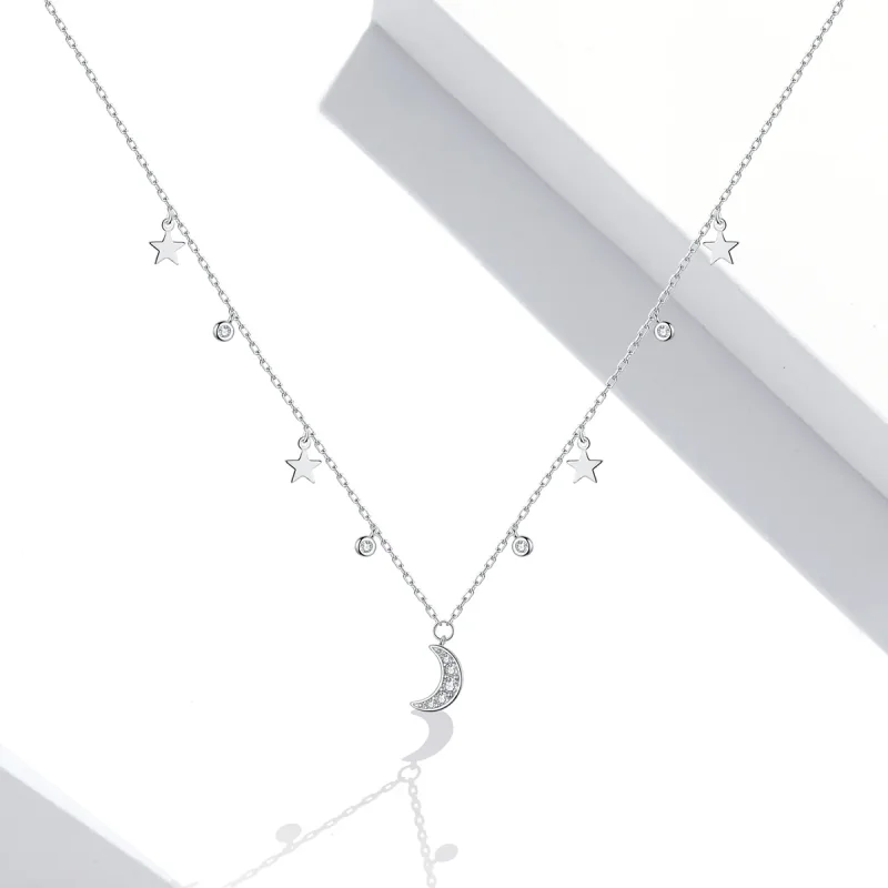 (immagine per) Collana tipo Pandora Sogno Stella Luna - SCN420 - Visualizza 5