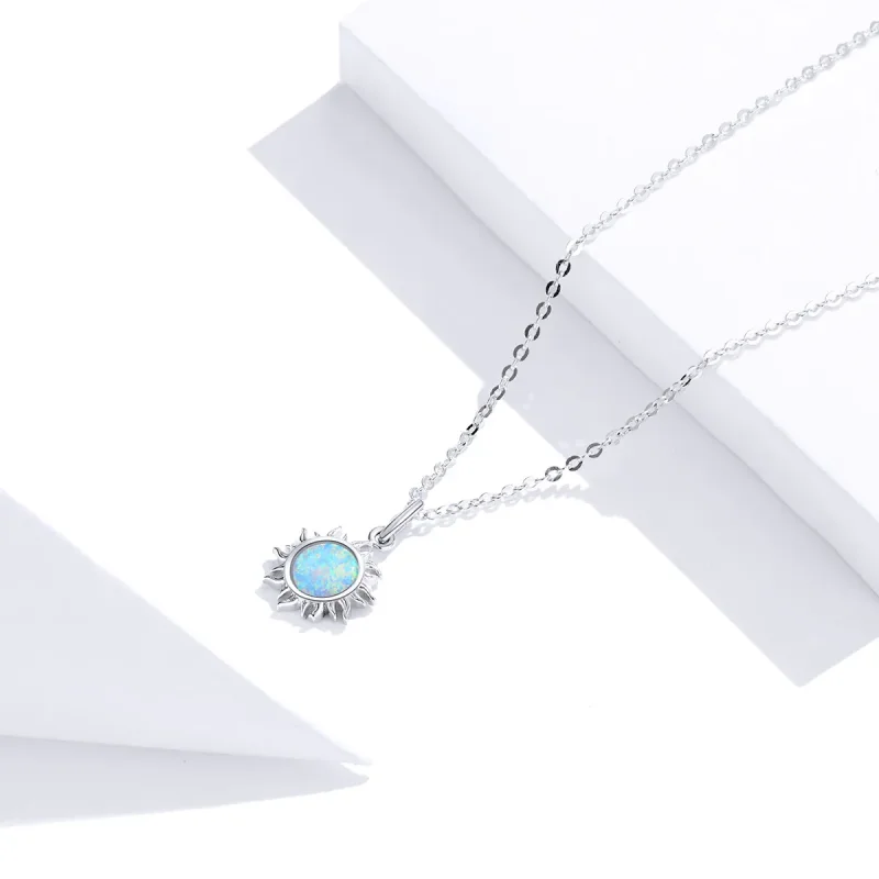 (immagine per) Collana tipo Pandora Sole Blu - SCN399 - Visualizza 3