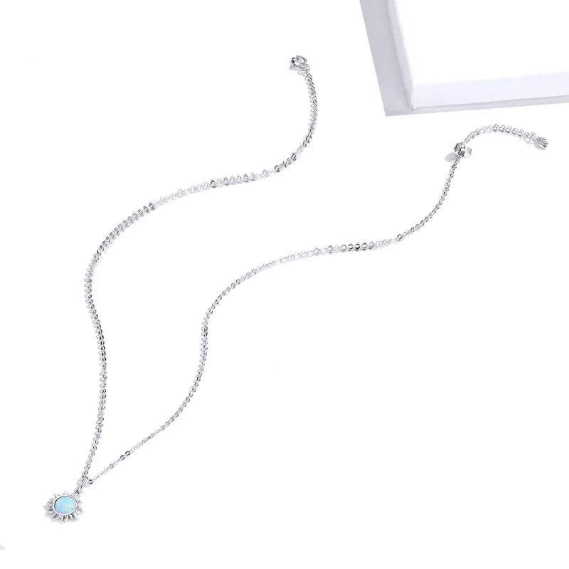 (immagine per) Collana tipo Pandora Sole Blu - SCN399 - Visualizza 4