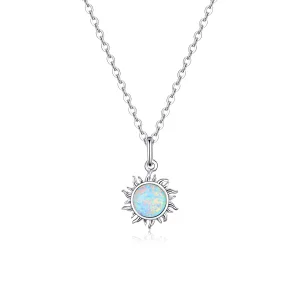 (immagine per) Collana tipo Pandora Sole Blu - SCN399