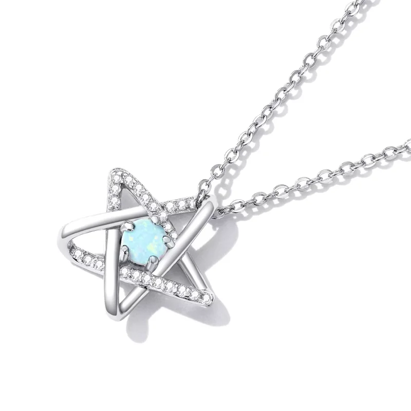 (immagine per) Collana tipo Pandora Stella opale - SCN473 - Visualizza 2
