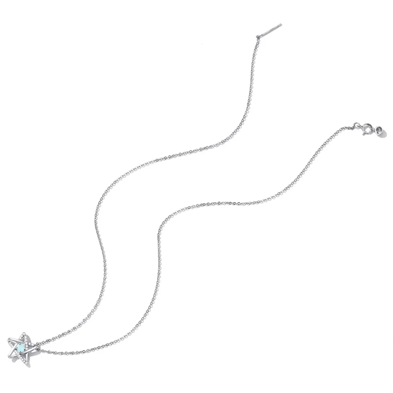 (immagine per) Collana tipo Pandora Stella opale - SCN473 - Visualizza 4