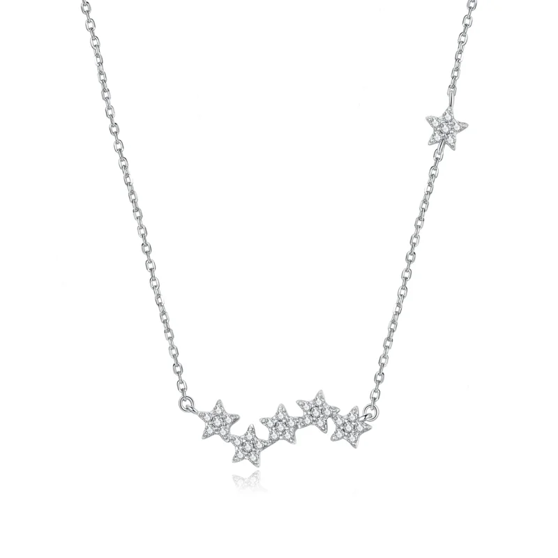 (immagine per) Collana tipo Pandora Stelle scintillanti - SCN419