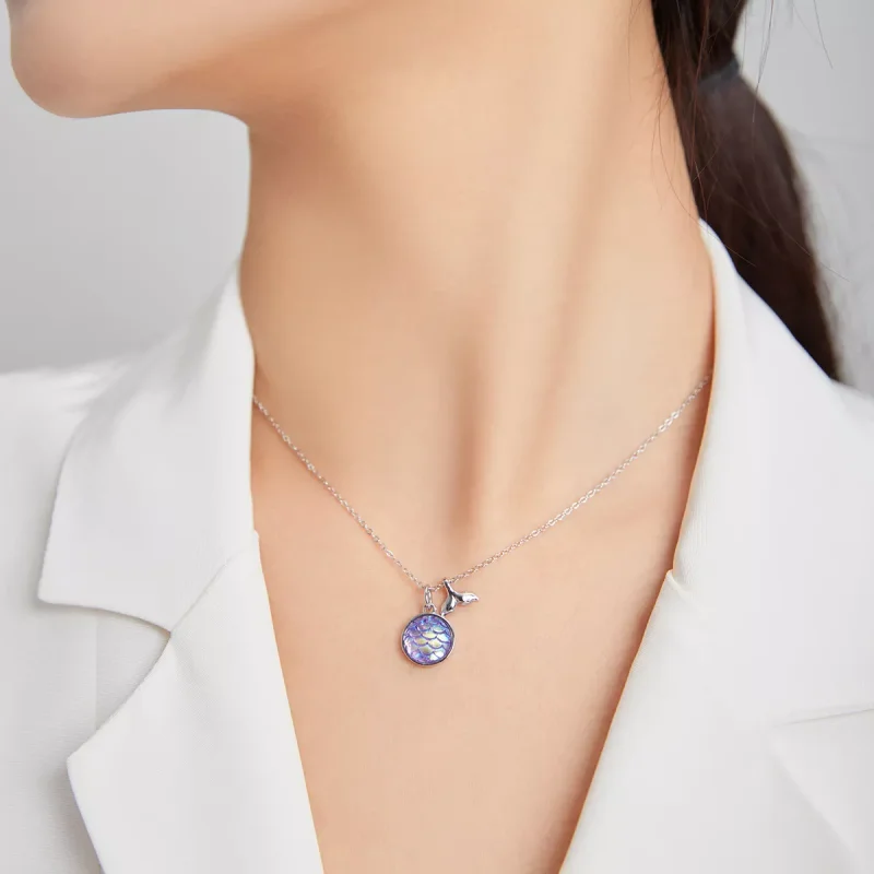 (immagine per) Collana tipo Pandora Tartaruga Blu - SCN446 - Visualizza 6