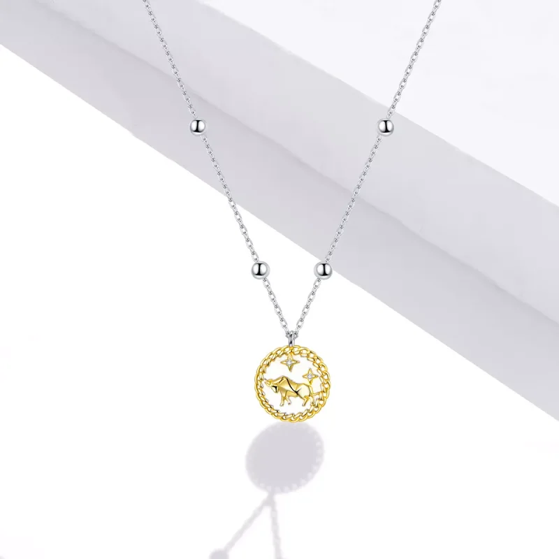 (immagine per) Collana tipo Pandora Toro fortunato - SCN432 - Visualizza 5