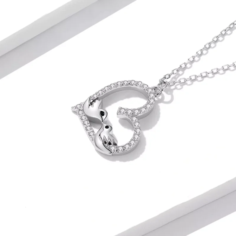 (immagine per) Collana tipo Pandora Uccello d'amore - BSN237 - Visualizza 3